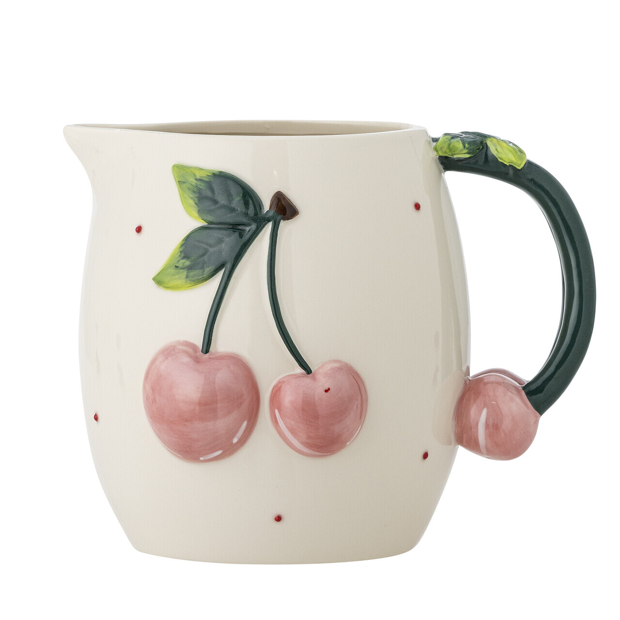 Carafa, Bloomingville, Berrie, 15.5x16 cm, 1.79 L, ceramica, roz - imagine 7